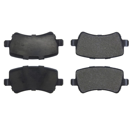 Centric Parts Semi-Metallic Brake Pads W/Hardware, 104.13071 104.13071